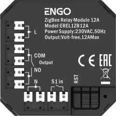 Модульное реле ENGO Controls EREL-12ZB ZigBee 12A