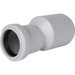 Переход эксцентрический канализационный бесшумный STOUT D 58 х 40