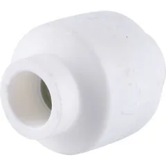 Обратный клапан Kalde d=20 для полипропиленовых труб под сварку (цвет белый)