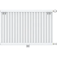 1-но трубчатый стальной радиатор ROMMER RST 1030/41 секция нижнее подключение RAL9016