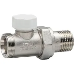 Прямой запорно-балансировочный клапан LUXOR  Easy DD 131/A ? подключение ЕК