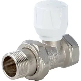 Клапан ручной терморегулирующий STOUT SVR прямой 3/4