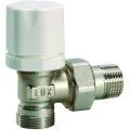 Радиаторный вентиль угловой LUXOR RS 2512/A 1/2 под термо/электро головку, присоединение EU