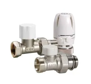 Блистер термостатический комплект LUXOR КТ201 1/2 прямой