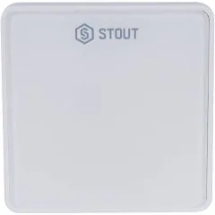 Проводной комнатный датчик STOUT C-7p, белый