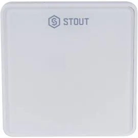 Проводной комнатный датчик STOUT C-7p, белый