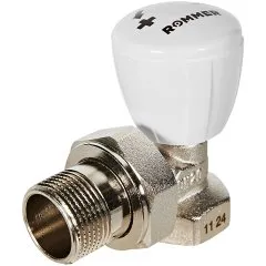 Клапан ручной регулирующий ROMMER RVR-0002-100020 угловой 3/4