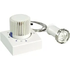 Термостатическая головка LUXOR TT 2302 для скрытой установки с дистанционным датчиком управления, капиллярная трубка 2 м