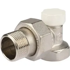 Клапан запорно-балансировочный STOUT SVL угловой 3/4