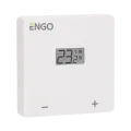 Проводной Терморегулятор ENGO Controls, накладной, на батарейках, белый