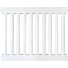 Трубчатый стальной радиатор КЗТО РС 1-500-10 секций 1/2 боковое подключение RAL9010