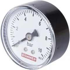 Манометр аксиальный ROMMER 50 мм 1/4