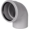 Отвод канализационный бесшумный STOUT D 110 х 87,5°