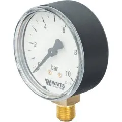 Манометр радиальный WATTS нр 63 мм 1/4 давление 10 бар