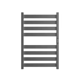 Полотенцесушитель STOUT электрический GRUNGE quadro 80*50 Графит