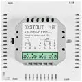 Термостат теплого пола STOUT STE-2001 16А белый