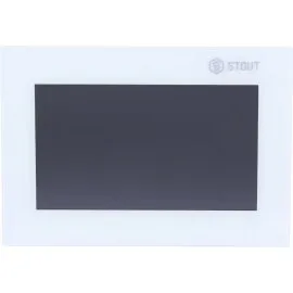 Проводная контрольная панель управления STOUT M-7, белая