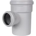 Тройник канализационный бесшумный STOUT D 110 x 58 / 87,5°
