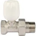 Клапан ручной терморегулирующий STOUT SVRs с неподъемным шпинделем, прямой 3/4