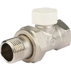 Клапан запорно-балансировочный STOUT SVL прямой 1/2, SVL-1176-000015