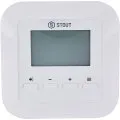 Проводной комнатный регулятор STOUT R-10s, белый