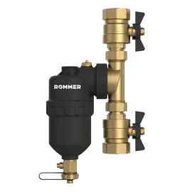 Магнитный сепаратор шлама ROMMER RFW-0081-000832 поворотный, ВР 1 1/4   корпус- композит