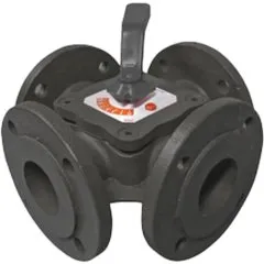 4-х ходовой фланцевый смесительный клапан BARBERI PN6