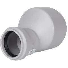 Переход эксцентрический канализационный бесшумный STOUT D 110 х 58