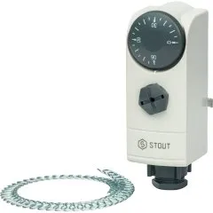 Термостат накладной STOUT WTC-ES