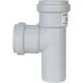 Тройник канализационный бесшумный STOUT D 58 x 58 / 87,5°
