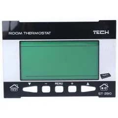 Беcпроводной комнатный двухпозиционный терморегулятор. Белый TECH ST-290 v 2