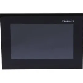 Комнатный двухпозиционный  регулятор цветной (стекло 2мм) черный TECH ST-283