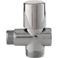 Кран шаровой угловой Itap 255 1/2х3/4х1/2 для стиральных машин трехходовой