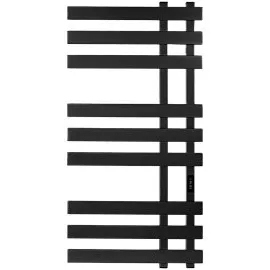 SHQ-N2QQ-010050 STOUT полотенцесушитель электрический  NEOSOUL quadro 100*50 Черный матовый