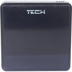 Беспроводной комнатный датчик температуры, черный TECH C-8 f