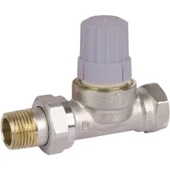 Клапан прямой Danfoss RA-G для однотр. насосной и двухтр.систем отопления Д 15 мм