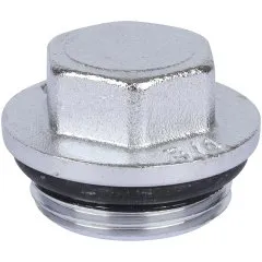 Хромированная заглушка для коллекторов FAR (НР) 3/4