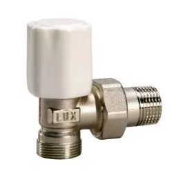 Кран регулирующий угловой для труб из полипропилена LUXOR tekna RS 12 1/2