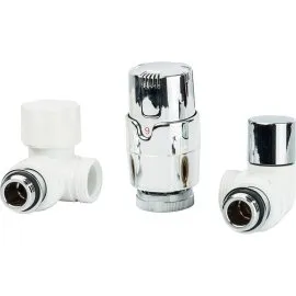 Термостатический комплект LUXOR 1/2 EK угловой правосторонний KT 269/A