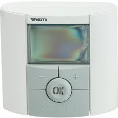 Электронный комнатный термостат с ЖК-дисплеем Watts BTD