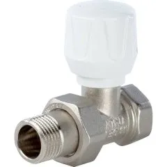 Клапан ручной терморегулирующий STOUT SVR прямой 1/2