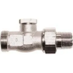 Соединитель для радиатора HERZ с уплотнением сфера-конус проходной 1/2 x 3/4 EK