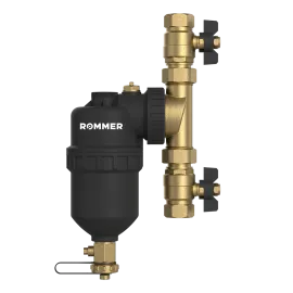 Магнитный сепаратор шлама ROMMER RFW-0081-000820 поворотный, ВР 3/4  корпус- композит