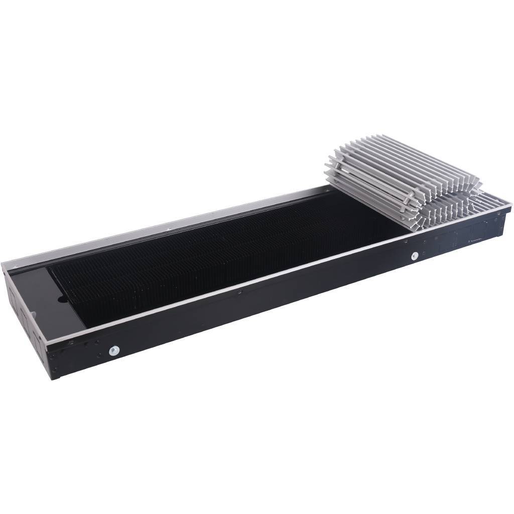 Внутрипольный конвектор STOUT SCN-1100 80х300х1000 (Решётка роликовая) правое подключение, SCN-1100-0830100