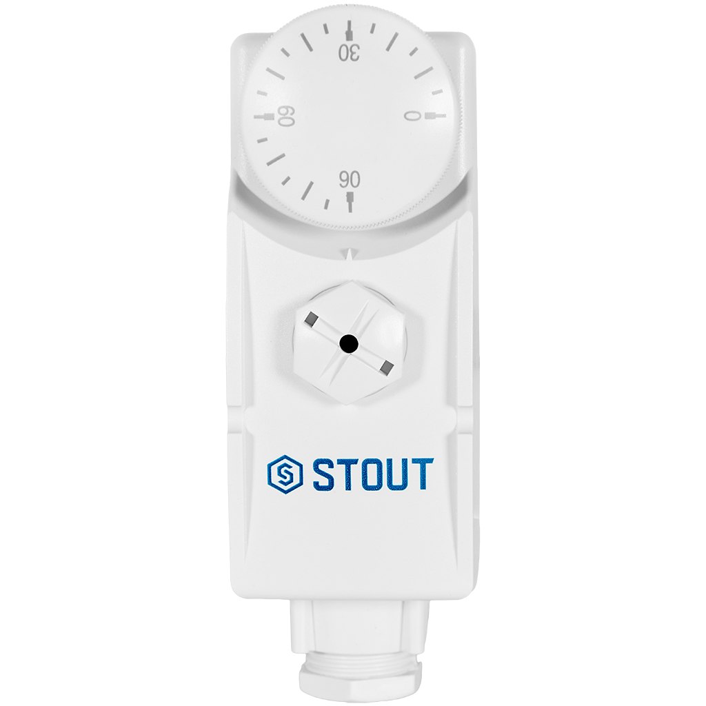 Термостат погружной механический STOUT 0-90°С, STE-1007-300090