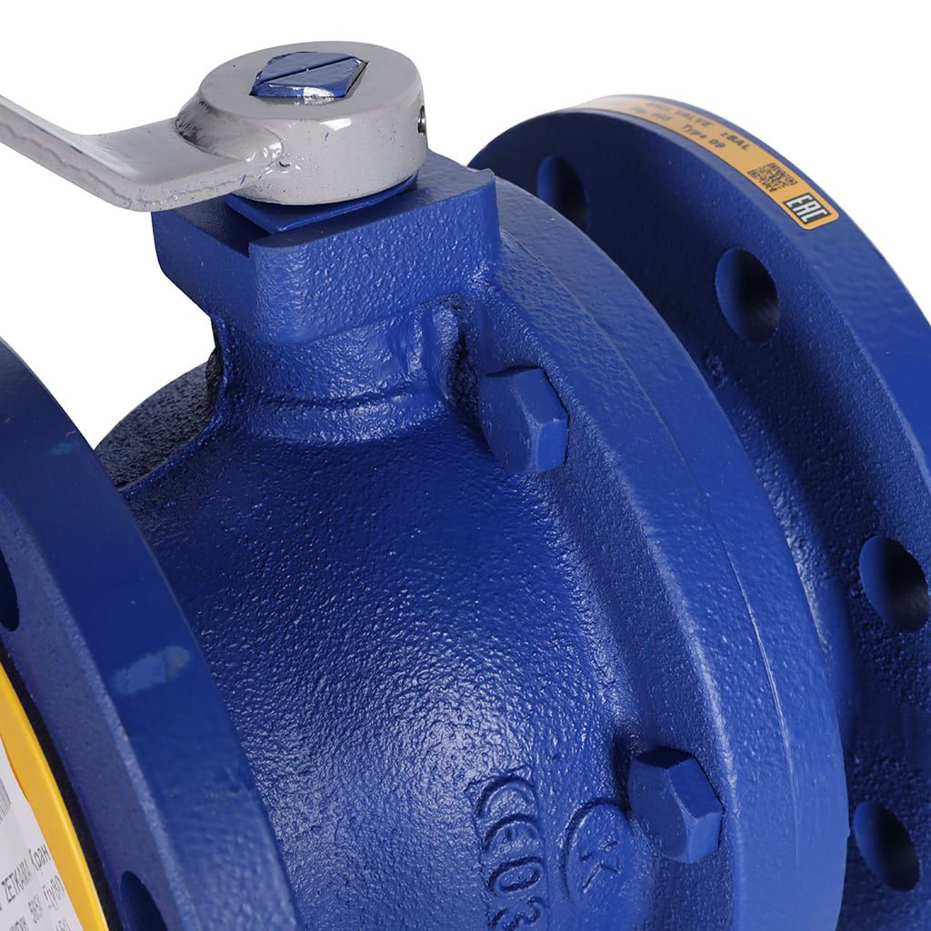 Кран шаровой ZETKAMA 565A Ду80 Ру16 фланцевый, 565A080C09
