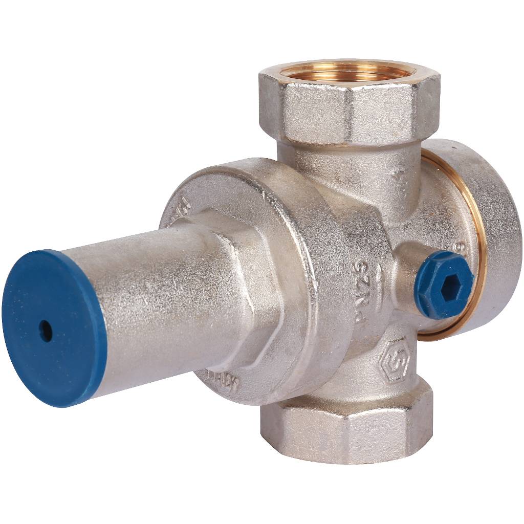 STOUT  Редуктор давления PN25 вн/вн 1  с выходом под манометр, SVS-1008-000025