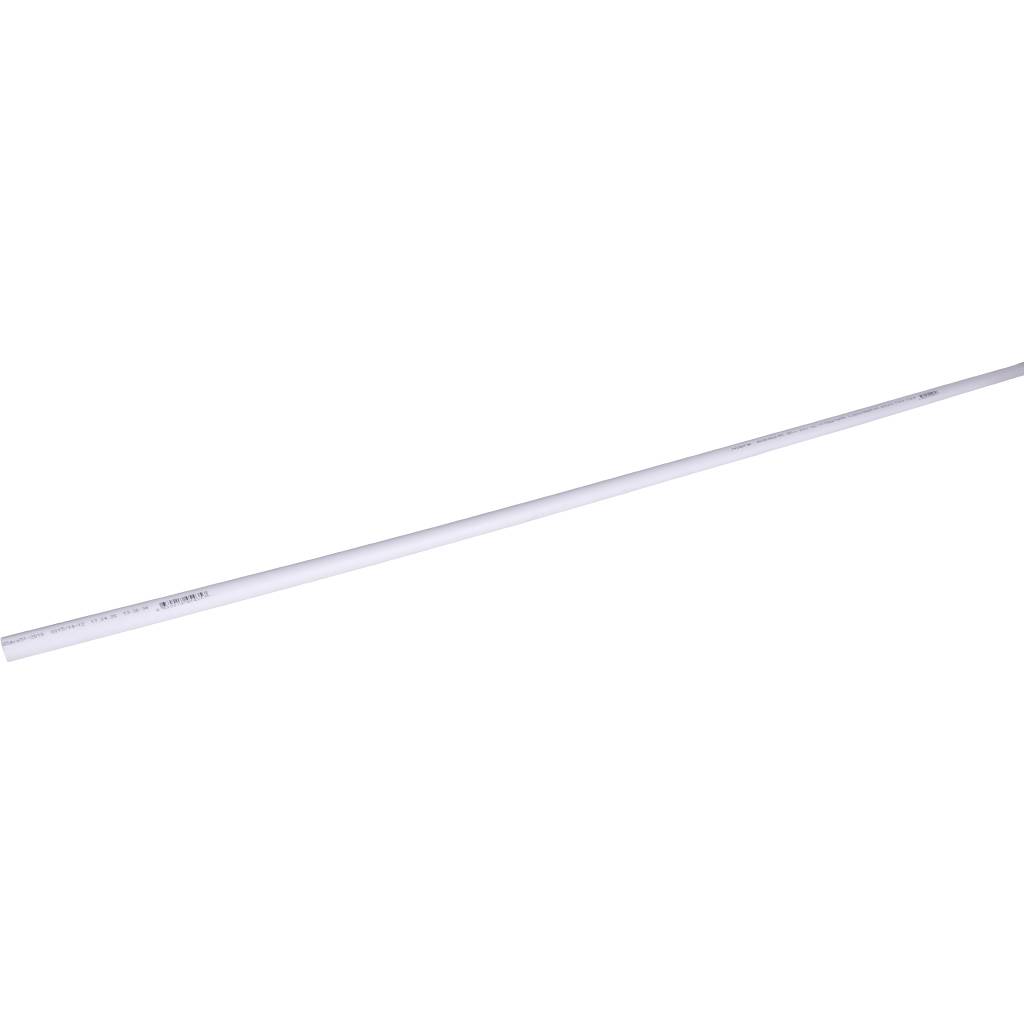 Труба полипропиленовая армированная Политэк d=20х2,8 (PN 20) (стекловолокно) (цвет белый), 9200020028