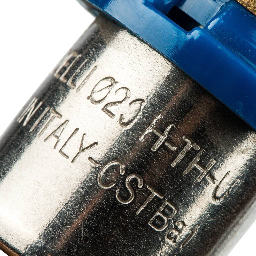 Угольник Prandelli Multyrama 90 с внут.рез. (20х2,0)х1/2 профиль H, TH, U для металлопластиковых труб прессовой, 509.04.52.0