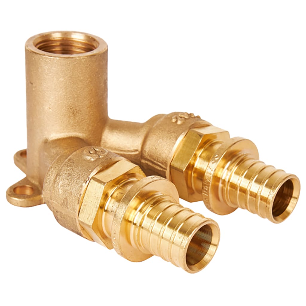 Проточный настенный Угольник STOUT 16x1/2 для труб из сшитого полиэтилена, SFA-0039-001612